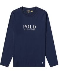 Polo Ralph Lauren - Long Sleeve Logo Lounge T-Shirt - Lyst