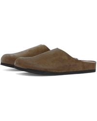 Common Projects - By Common Projects Suede Clog - Lyst