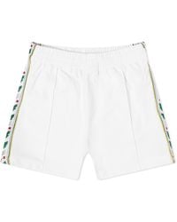 CASABLANCA - Laurel Track Shorts - Lyst