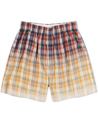 Maison Margiela - Checked Boxer Shorts - Lyst