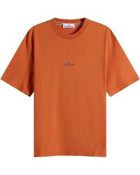 Stone Island - Vertical Placement T-Shirt - Lyst