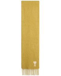 Ami Paris - Hairy Alpaca Wool Scarf - Lyst