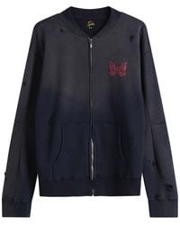 Needles - Deconstructed Zipped Sweat - Lyst