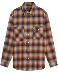 FRIZMWORKS - Flannel Check Work Shirt - Lyst