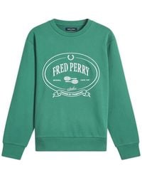 Fred Perry - Chosen By Champions Sweatshirt - Lyst