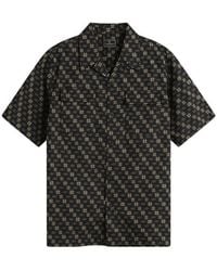Maharishi - Kasuri Cuban Collar Shirt - Lyst