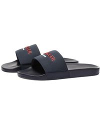 Moncler Flat Shoes Blue