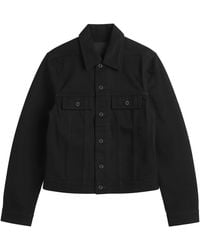 Rick Owens - Denim Trucker Jacket - Lyst