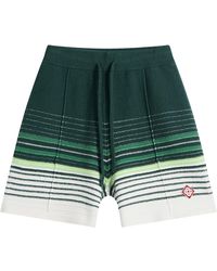 CASABLANCA - Boucle Stripe Short - Lyst