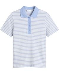 Samsøe & Samsøe - Saella Short Sleeve Polo Top - Lyst