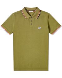 Moncler Classic Polo Shirt in Orange 