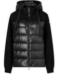 Moncler - Padded Hooded Cardigan - Lyst
