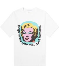 Comme des Garçons - X Andy Warhol Marilyn Monroe T-Shirt - Lyst