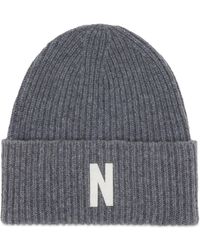 Norse Projects - N Logo Beanie - Lyst