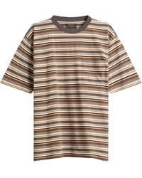 Beams Plus - Multi Stripe Pocket T-Shirt - Lyst