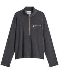 MKI Miyuki-Zoku - Towelling Quarter Zip - Lyst