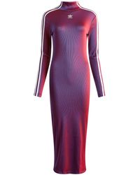 adidas - Rasant Ribbed Longsleeve Dress - Lyst