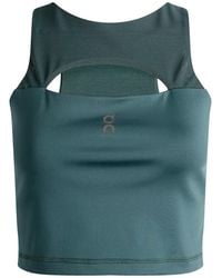 On Shoes - Train Volt Crop Top - Lyst