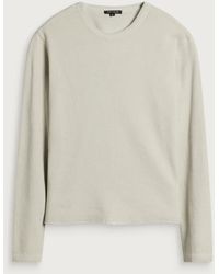 BEACH BRAINS - Drive Waffle Long Sleeve Top - Lyst