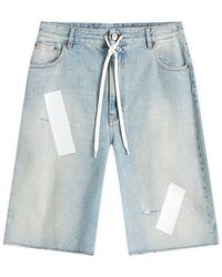 MM6 by Maison Martin Margiela - Denim Shorts - Lyst