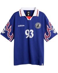 adidas - X A Bathing Ape Football Flame Jersey - Lyst