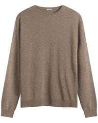 Jil Sander - Wool Cashmere Crew Neck Jumper - Lyst