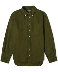 Gitman Vintage - Button Down Overdyed Oxford Shirt - Lyst