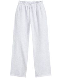 Skims - Cotton Fleece Straight Leg Pant - Lyst