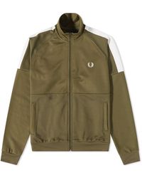 Fred Perry - Panelled Track Jacket - Lyst