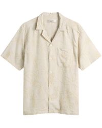 Forét - Peer Embroidery Regular Fit Ss Shirt - Lyst