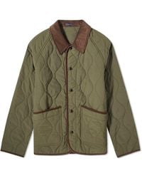 Drake's - Quilted Chore Jacket - Lyst