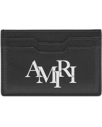 Amiri - Staggered Logo Cardholder - Lyst