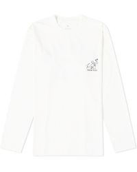 Snow Peak - Long Sleeve Foam Print T-Shirt - Lyst