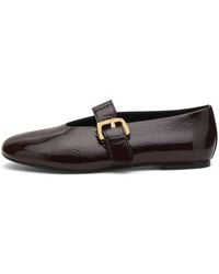 Vagabond Shoemakers - Vagabond Aleya Patent Leather Buckle Ballet - Lyst