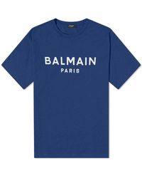 Balmain - Paris Logo T-Shirt - Lyst