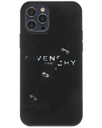 Mens Bags Cases Givenchy Trompe Lœil Iphone 12 Case in Black for Men 