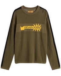 Brain Dead - Long Sleeve Mesh Jumper - Lyst