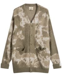 Manastash - Blurry Jaquard Cardigan - Lyst