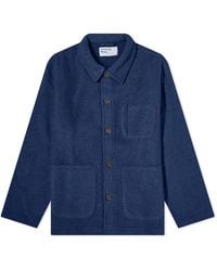 Universal Works - Wool Fleece Field Jacket - Lyst