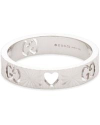Gucci - Icon Heart Ring - Lyst