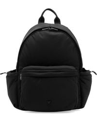 Ami Paris - Nylon Ami De Coeur Backpack - Lyst