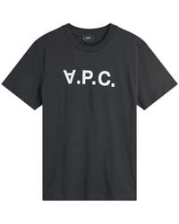 A.P.C. - Vpc Logo T-Shirt - Lyst