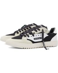 Off-White c/o Virgil Abloh - Off- 5.0 Off Court Suede/Canvas Sneakers - Lyst