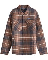 Patagonia - Insulated Fjord Flannel Shirt - Lyst