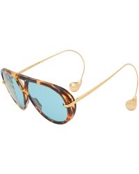 Bottega Veneta - Bottega Veneta Drop Sunglasses - Lyst