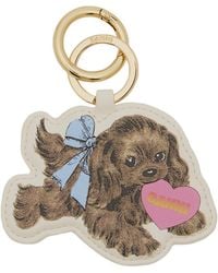 Ganni - Dog Keyring - Lyst