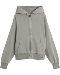Maison Margiela - Vintage Wash Zip Hoodie - Lyst