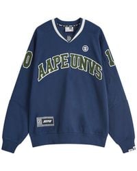 Aape By A Bathing Ape - Aape Ice Hockey Jersey Sweatshirt - Lyst