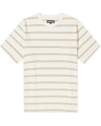 Monitaly - Japanese Cotton Stripe T-Shirt - Lyst