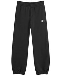 Moncler - Swoosh Logo Cotton Sweat Pants - Lyst